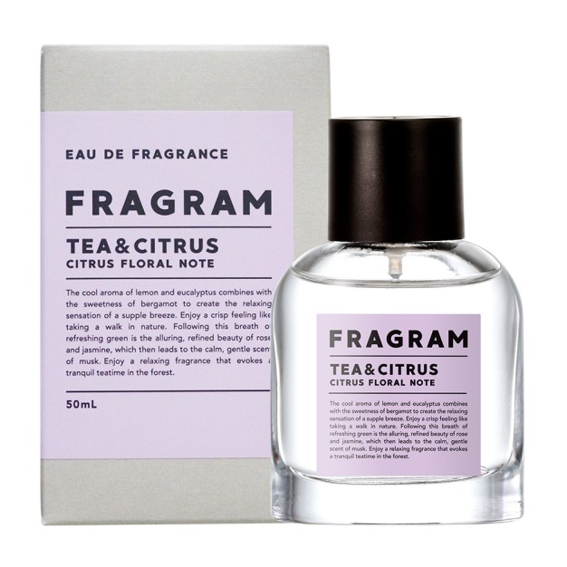 FRAGRAM慕浴-紫溢茶香 淡香水50ml安摩兒
