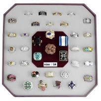 VK-022-SIZE9 - Assorted Brass Ring with Assorted  in Assorted