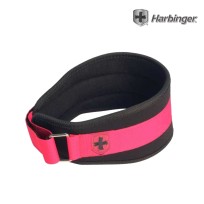 【Harbinger】#232 女款 黑粉色 專業重訓/健身腰帶 5