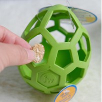 市集--美國JW 天然橡膠漏食搖擺蛋  寵物益智玩具