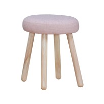 丹麥布圓椅-粉色